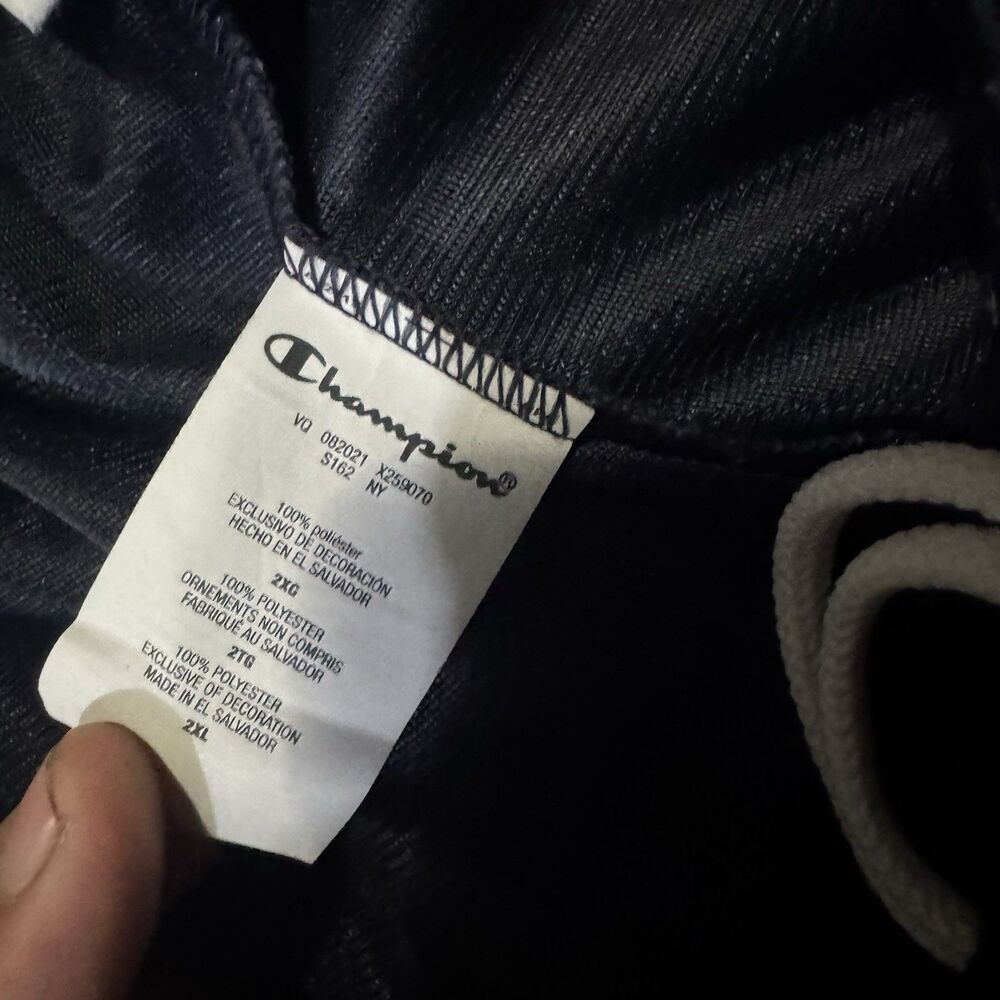 Champion Navy Anchor Mesh Shorts 2XL Black Authentic Athleticwear USAF ROTC - Picture 6 of 10